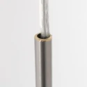 Steinhauer pendant luminaire SPARKLED LIGHT 1 flame E27 IP20, steel dimmable