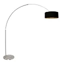Steinhauer Staande lamp SPARKLED LIGHT E27 IP20, dimbaar