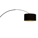 Steinhauer wall luminaire SPARKLED LIGHT 1 flame E27 IP20, black dimmable