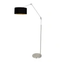 Steinhauer floor lamp PRESTIGE CHIC 1 flame E27 IP20, steel dimmable