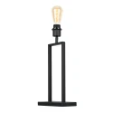 Steinhauer table lamp STANG 1 flame E27 IP20, black dimmable