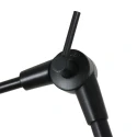 Steinhauer wall luminaire PRESTIGE CHIC 1 flame E27 IP20, black dimmable
