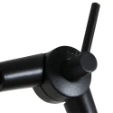 Steinhauer wall luminaire PRESTIGE CHIC 1 flame E27 IP20, black dimmable