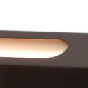 Steinhauer Pendelarmatuur BANDE 3-vlams IP20, cacao dimbaar