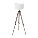 Mexlite Staande lamp TRIEK 1-vlams E27 IP20, hout dimbaar