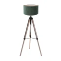 Mexlite Staande lamp TRIEK 1-vlams E27 IP20, hout dimbaar