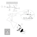 anne light & home Wandarmatuur PRETO 1-vlams GU10 IP20, zwart dimbaar