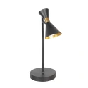 anne light & home Tafelarmatuur PRETO 1-vlams GU10 IP20, zwart dimbaar