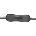anne light & home Tafelarmatuur PRETO 1-vlams GU10 IP20, zwart dimbaar