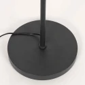 anne light & home Staande lamp PRETO 2-vlams GU10 IP20, zwart dimbaar