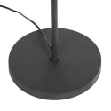 Mexlite Staande lamp OEROE 2-vlams E14 IP20, zwart dimbaar