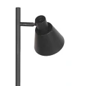 Mexlite Staande lamp OEROE 2-vlams E14 IP20, zwart dimbaar
