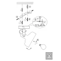 Mexlite Wandarmatuur PRATO E14 IP20, dimbaar
