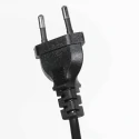 Mexlite Tafelarmatuur PRATO 1-vlams E14 IP20, zwart dimbaar