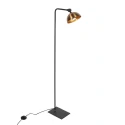Steinhauer Staande lamp PINTINO 1-vlams GU10 IP20, zwart dimbaar