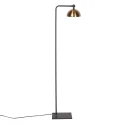 Steinhauer Staande lamp PINTINO 1-vlams GU10 IP20, zwart dimbaar