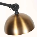 Steinhauer Staande lamp PINTINO 1-vlams GU10 IP20, zwart dimbaar
