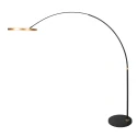Steinhauer Staande lamp RINGLUX 2-vlams IP20, goud dimbaar
