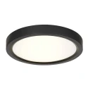 Steinhauer ceiling luminaire LUMINIX 1 flame IP44, black dimmable