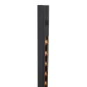 Steinhauer Staande lamp LUZHAZ 1-vlams IP20, zwart dimbaar