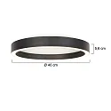 Steinhauer Plafondarmatuur RINGLUX IP20, dimbaar