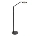 Steinhauer Staande lamp RINGLUX 2-vlams IP20, zwart dimbaar