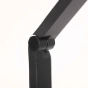 Steinhauer Staande lamp RINGLUX 2-vlams IP20, zwart dimbaar