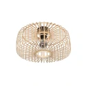 ceiling luminaire BREEZA BEACH 1 flame E27 IP20, black dimmable