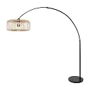 Steinhauer Staande lamp SPARKLED LIGHT E27 IP20, dimbaar