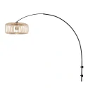 Steinhauer Wandarmatuur BREEZA BEACH 1 1-vlams E27 IP20, zwart dimbaar