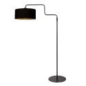 floor lamp BLOEBA 1 flame E27 IP20, black dimmable