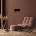 Steinhauer Staande lamp BLOEBA E27 IP20, dimbaar