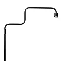 Steinhauer Staande lamp BLOEBA E27 IP20, dimbaar