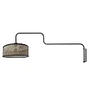 Steinhauer wall luminaire BLOEBA E27 IP20, dimmable