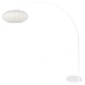 Booglamp LUMA NOLA 1-vlams E27 IP20, wit dimbaar