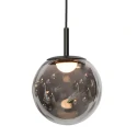 Steinhauer Pendelarmatuur BOLLIQUE 12-vlams IP20, zwart dimbaar