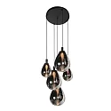 Steinhauer Pendelarmatuur GLIMSY IP20, dimbaar