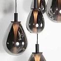 Steinhauer Pendelarmatuur GLIMSY IP20, dimbaar