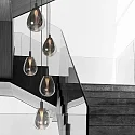 Steinhauer Pendelarmatuur GLIMSY IP20, dimbaar