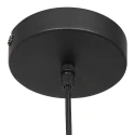 Steinhauer Pendelarmatuur GLIMSY 1-vlams IP20, zwart dimbaar