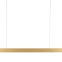 Pendelarmatuur BRIGHTLINE 2-vlams IP20, goud dimbaar
