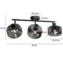 Mexlite Wandarmatuur TENEBRIS E14 IP20, dimbaar