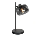 Mexlite Tafelarmatuur TENEBRIS 1-vlams E14 IP20, zwart dimbaar