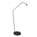 anne light & home Staande lamp ZIG-ZAG 1-vlams E27 IP20, zwart dimbaar