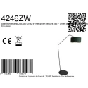 anne light & home Staande lamp ZIG-ZAG E27 IP20, dimbaar
