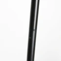 anne light & home Booglamp CURVE 1-vlams E27 IP20, zwart dimbaar