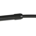 anne light & home Booglamp CURVE 1-vlams E27 IP20, zwart dimbaar