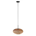 Mexlite pendant luminaire AURELIO 1 flame E27 IP20, black dimmable