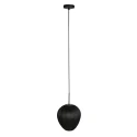 Mexlite pendant luminaire SILURA 1 flame E27 IP20, black dimmable