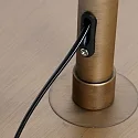 Steinhauer Staande lamp SPARKLED LIGHT E27 IP20, dimbaar